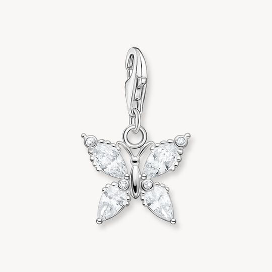Thomas Sabo Sterling Silver & Cubic Zirconia Butterfly Charm 1862-051-14