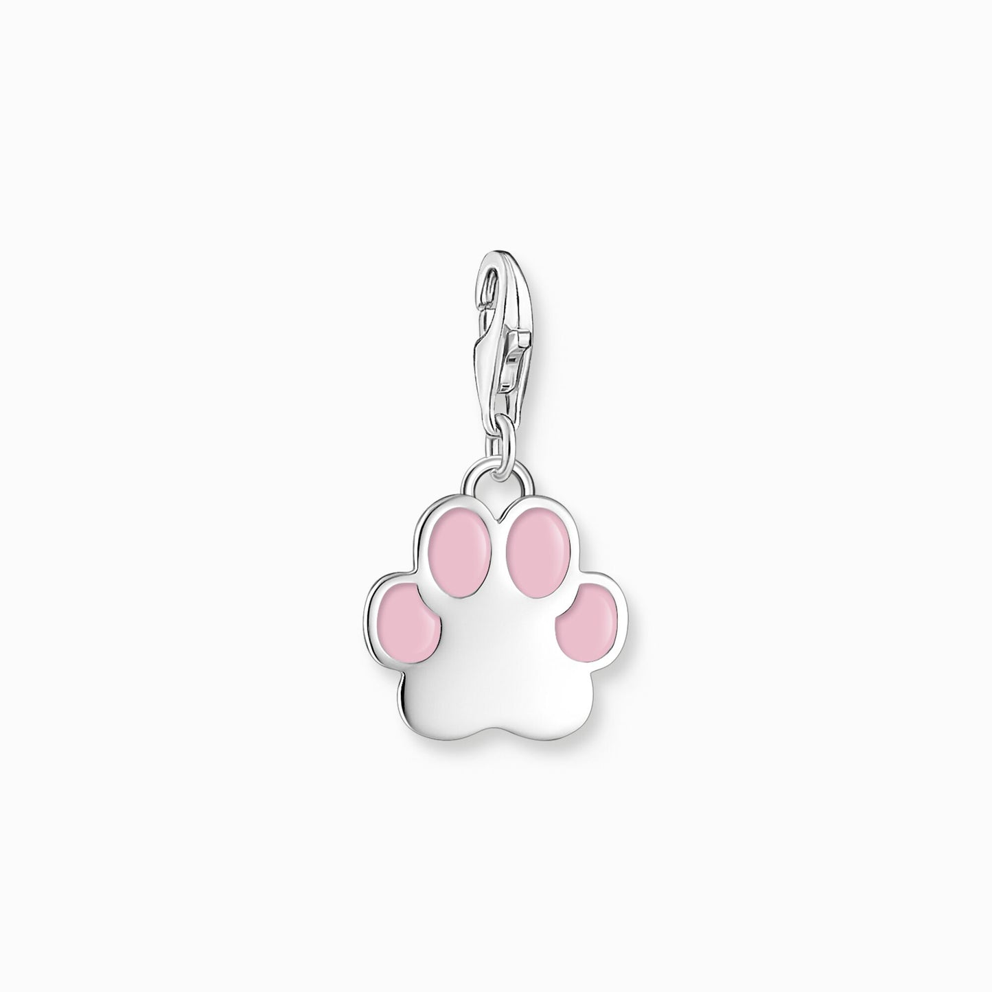 Thomas Sabo Charm Pendant Pink Paw Silver 2015-007-9