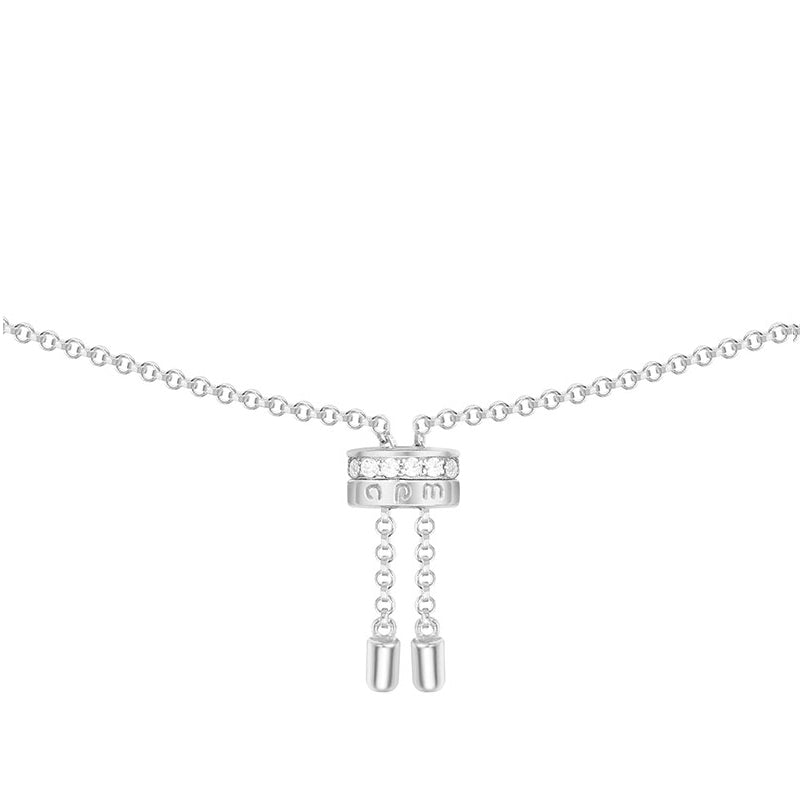 APM Planet Necklace - Pink Silver AC3917XORW