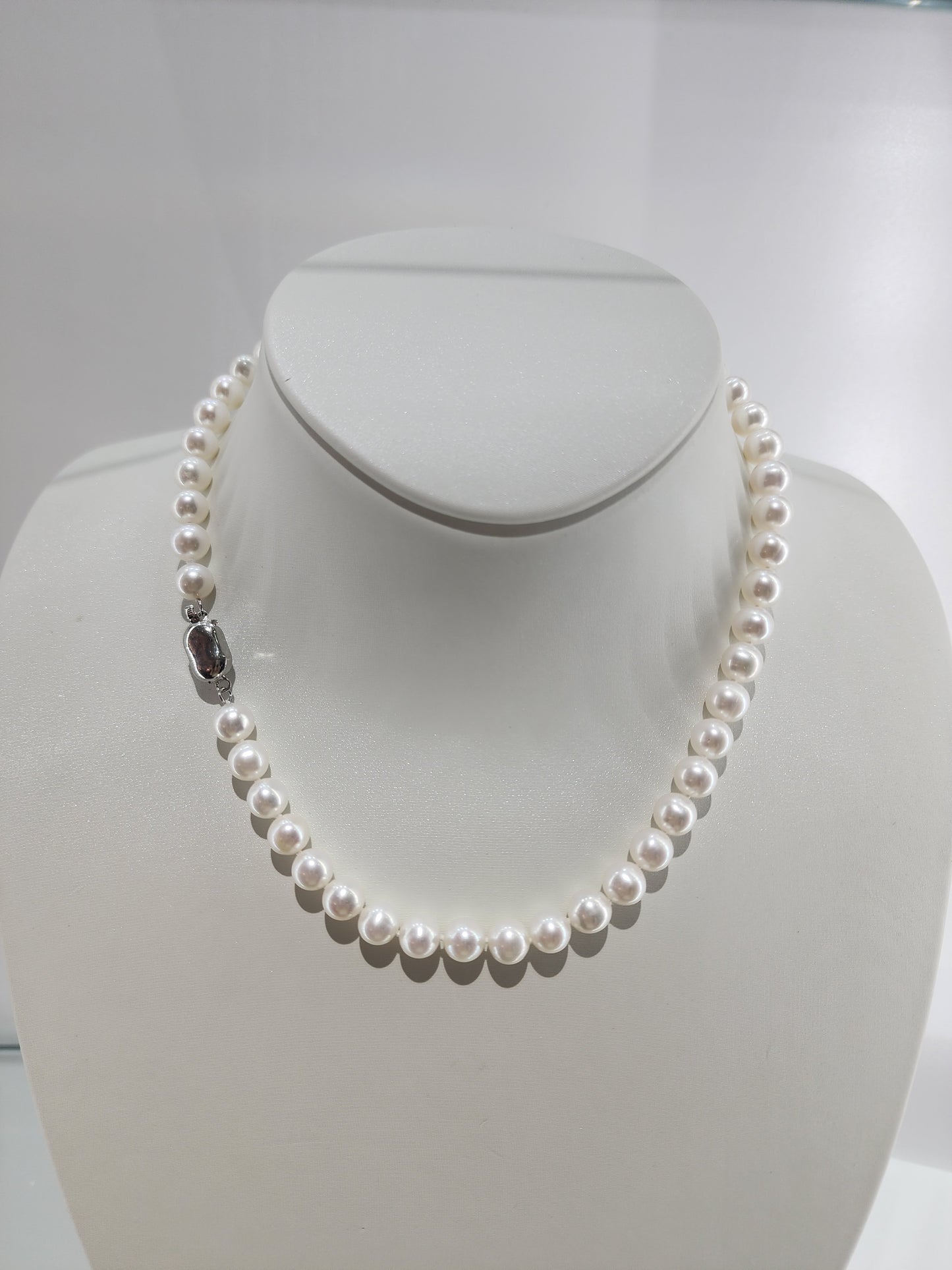 7.5-8.5 mm Fresh Water Pearl Necklace 10080
