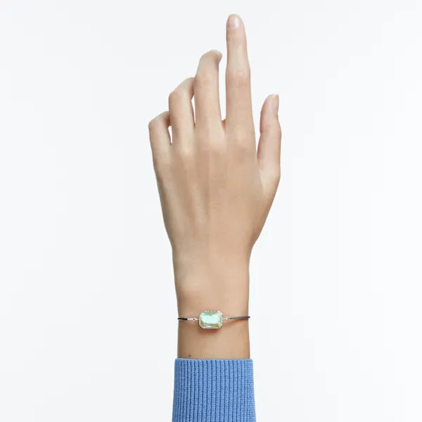 Swarovski Chroma bracelet Octagon cut, Multicoloured, Rhodium plated 5616642