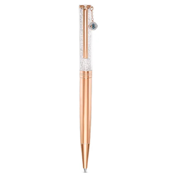 Swarovski Crystalline ballpoint pen Evil eye, Rose gold tone, Rose gold-tone plated 5553337