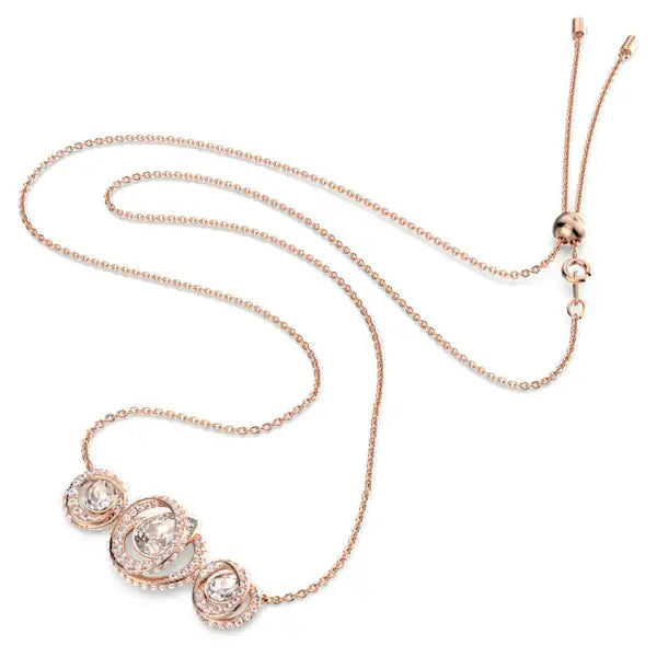 Swarovski Generation necklace White, Rose gold-tone plated 5636589