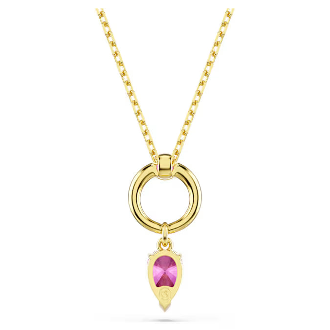 Swarovski Mesmera Pendant Mixed Cuts, Red, Gold-Tone Plated 5732487