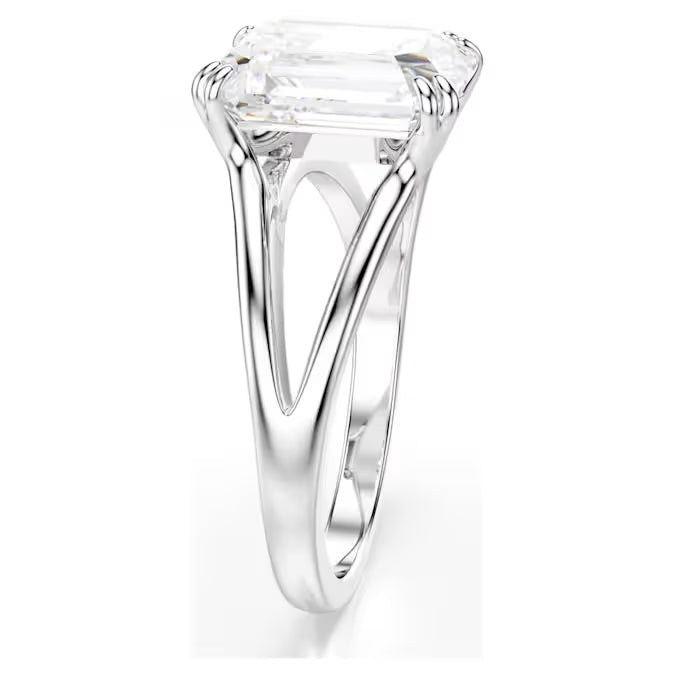 Swarovski Stilla Ring Octagon Cut, White, Silver-Tone Finish 5717878