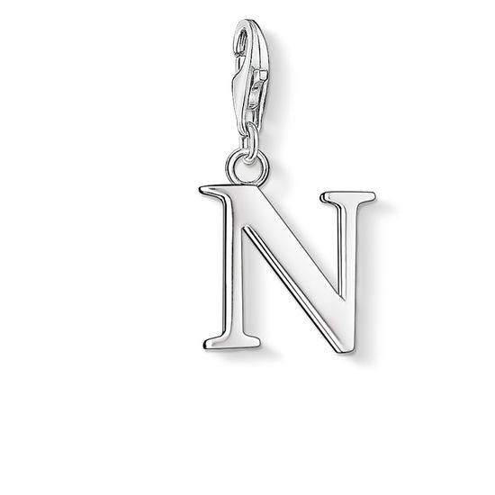 Thomas Sabo Charm Pendant "Letter N" 0188-001-12