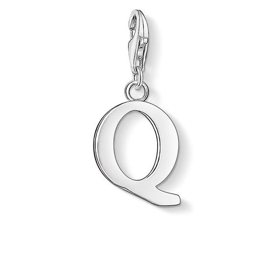 Thomas Sabo Charm Pendant "Letter Q" 0191-001-12