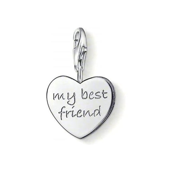 Thomas Sabo My Best Friend Heart Charm 0799-001-12