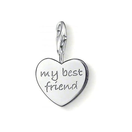 Thomas Sabo My Best Friend Heart Charm 0799-001-12