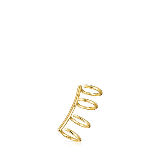 Tous Vermeil Silver TOUS Basics Earcuff 911143540