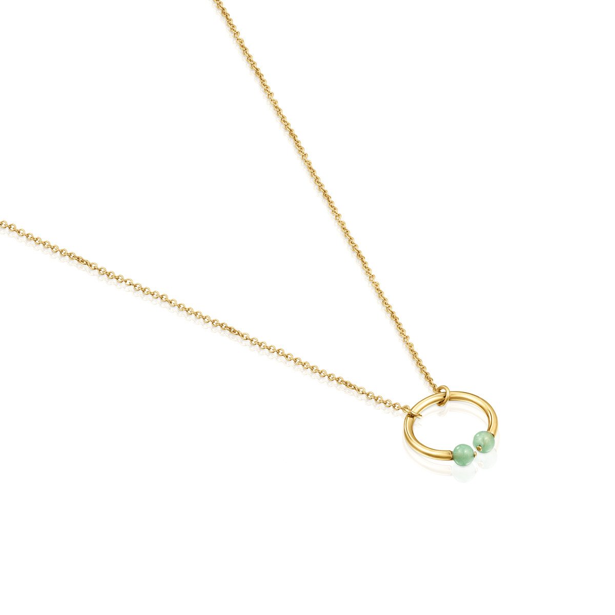 Tous Batala Necklace in Gold Vermeil with Quartzite 918542610