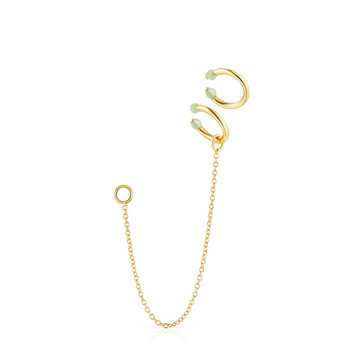 Tous Batala Earcuff Pack in Gold Vermeil with Quartzite 918543660