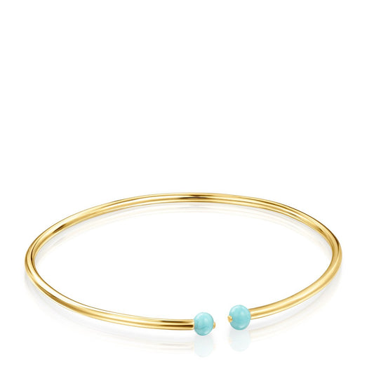 Tous Batala Bracelet in Gold Vermeil with Howlite 918541560