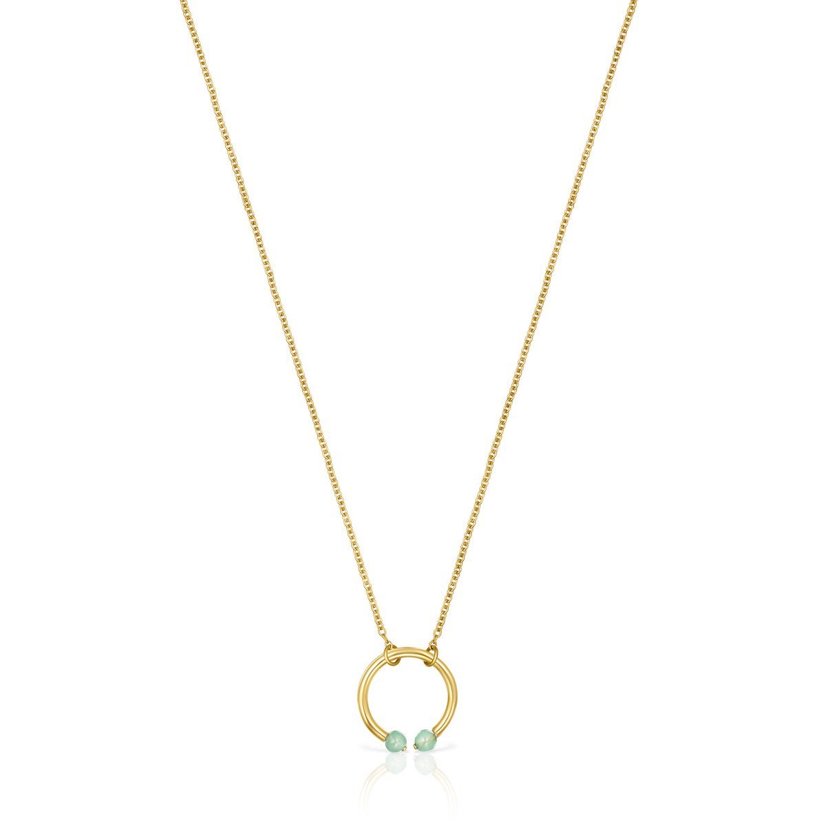 Tous Batala Necklace in Gold Vermeil with Quartzite 918542610