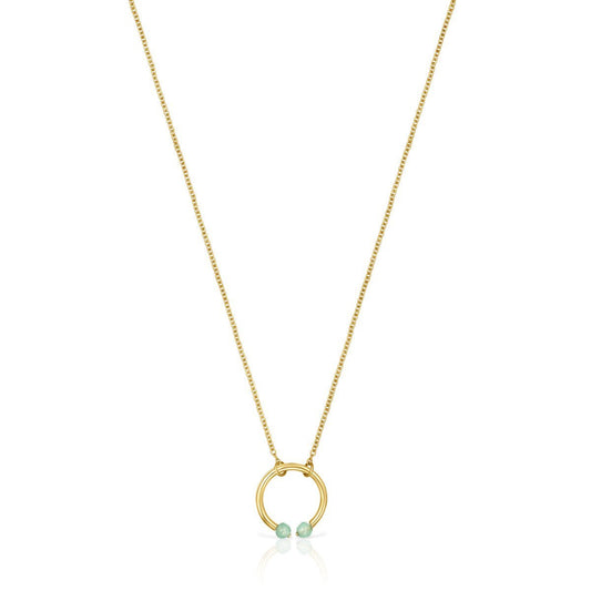 Tous Batala Necklace in Gold Vermeil with Quartzite 918542610