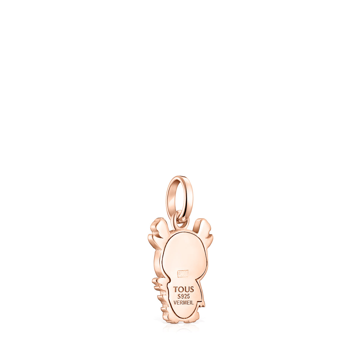 Tous Chinese Horoscope Dragon Pendant in Rose Gold Vermeil, Ruby and Chrome Diopside 918434560