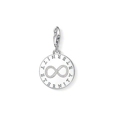 Thomas Sabo Silver Eternity Engraved Charm 1061-001-12