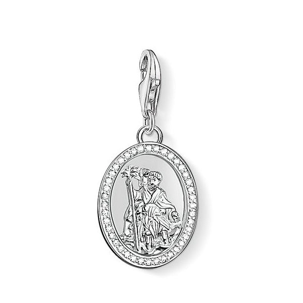 Thomas Sabo Silver St. Christopher Charm 1234-051-14