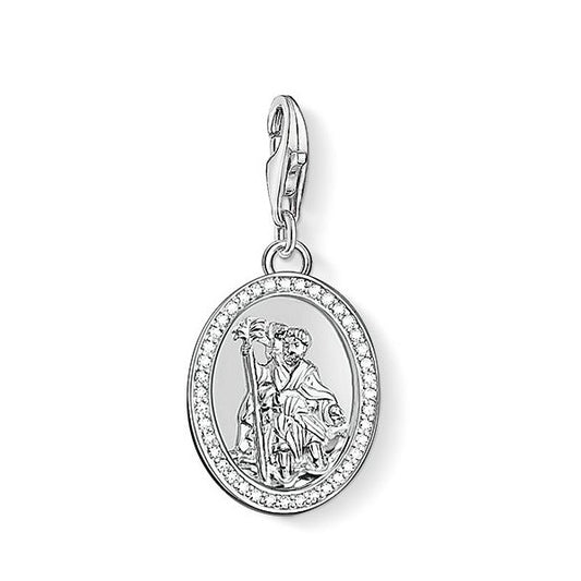 Thomas Sabo Silver St. Christopher Charm 1234-051-14