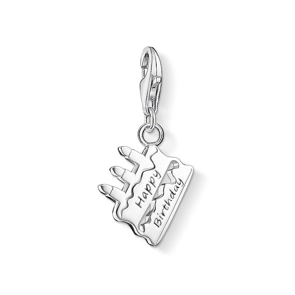 Thomas Sabo Charm Pendant "Cake Happy Birthday" 1287-001-12