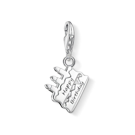 Thomas Sabo Charm Pendant "Cake Happy Birthday" 1287-001-12