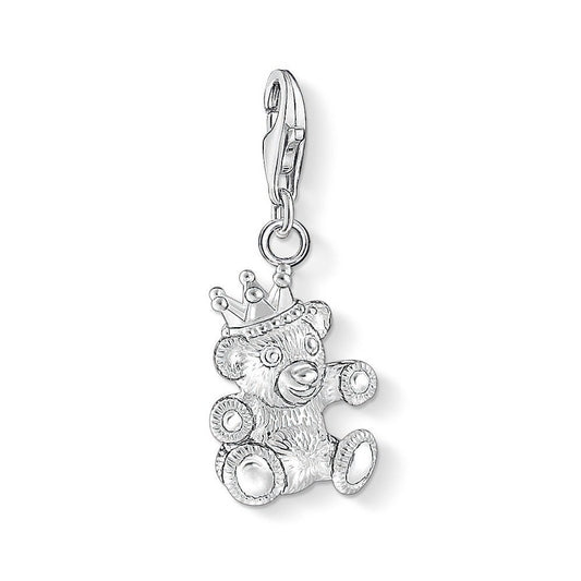 Thomas Sabo Silver Teddy Bear Charm 1322-001-12