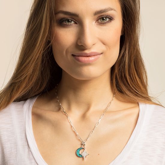 Thomas Sabo Charm Pendant "Glitter Star" 1540-051-14