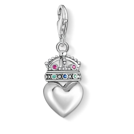 Thomas Sabo Charm Pendant "Heart With Crown" 1544-498-7