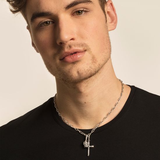 Thomas Sabo Charm Pendant "Skull Silver" 1550-637-21