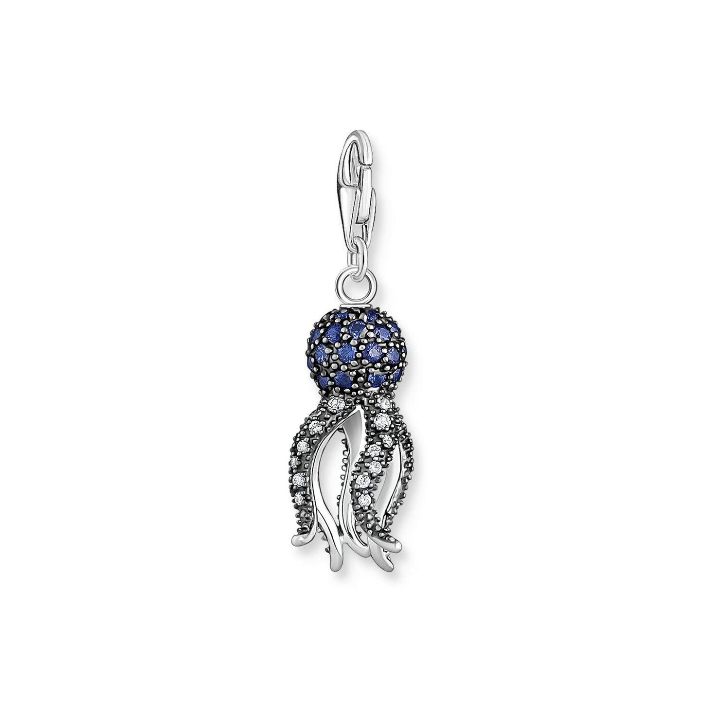Thomas Sabo Charm Pendant Octopus With Blue Stones 1890-644-1