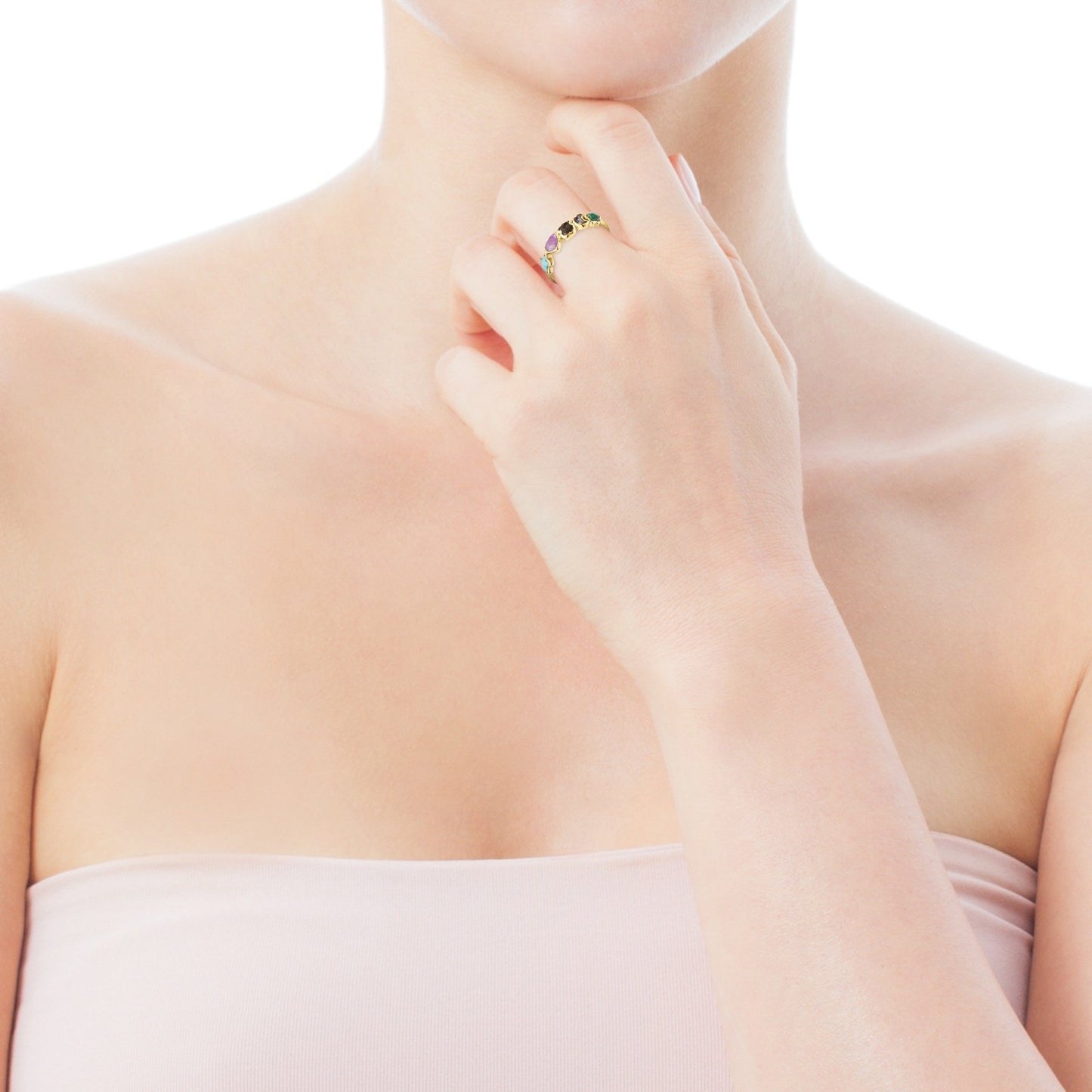 Tous Glory Vermeil Silver Ring 918595501