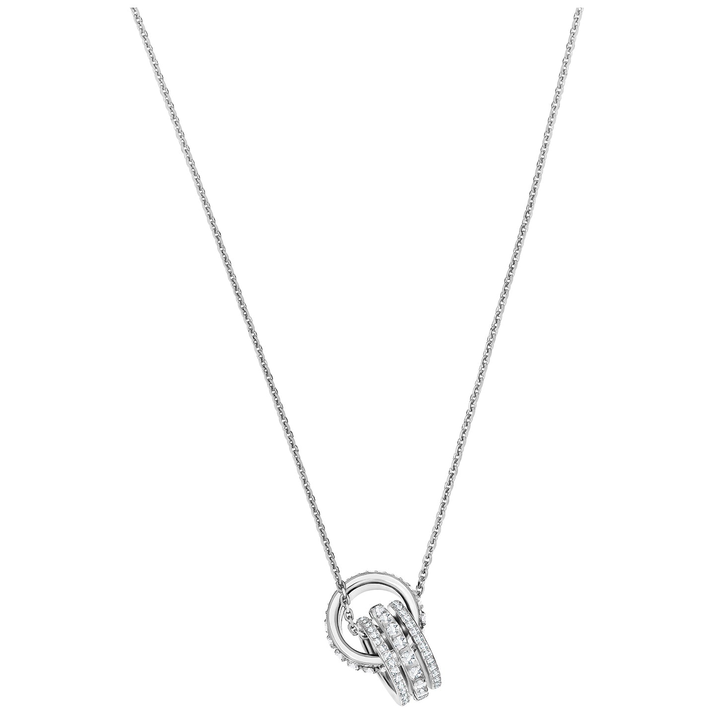 Swarovski Further Pendant, White, Rhodium plating 5409696