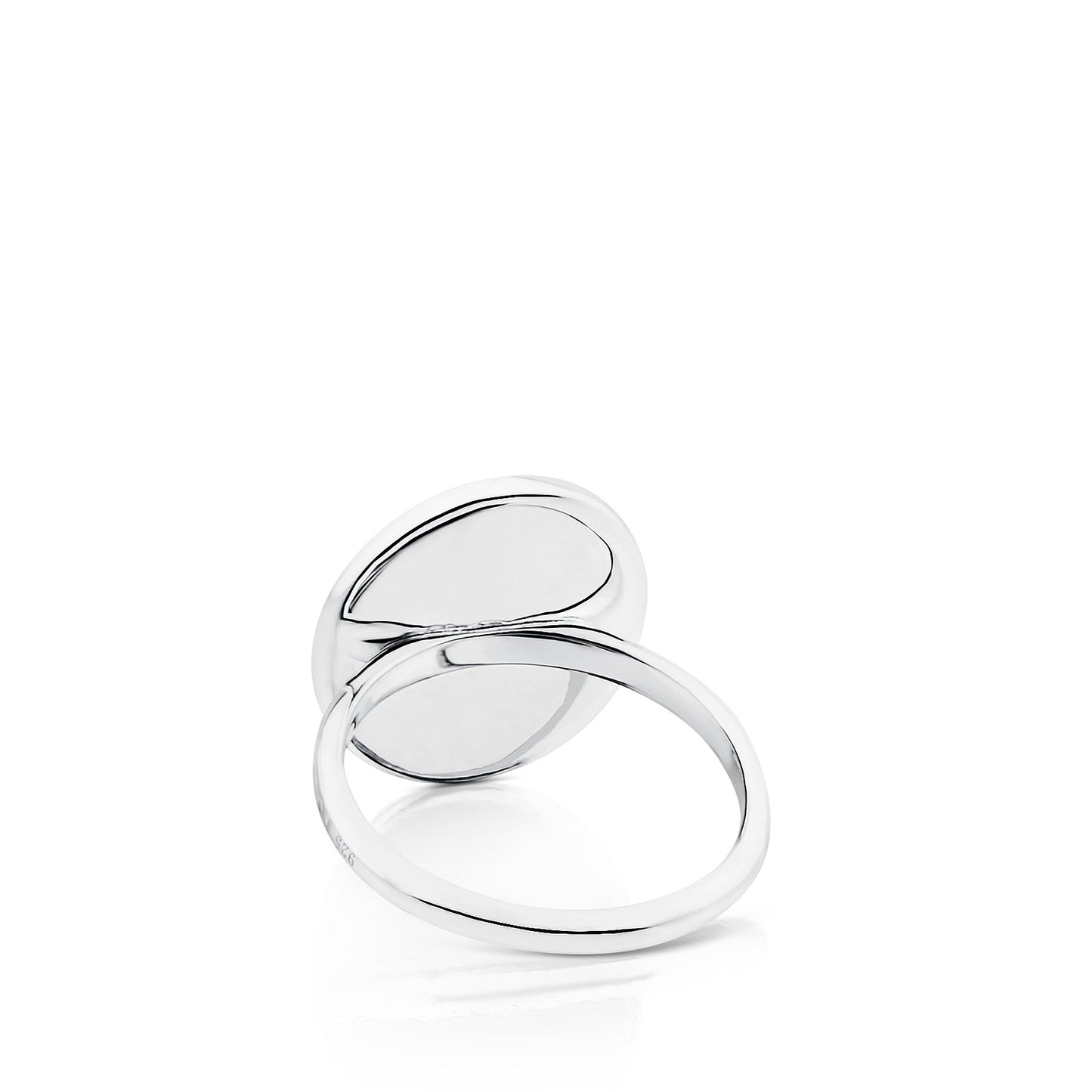 Tous Silver Camee Ring with Mother-of-Pearl 712325601