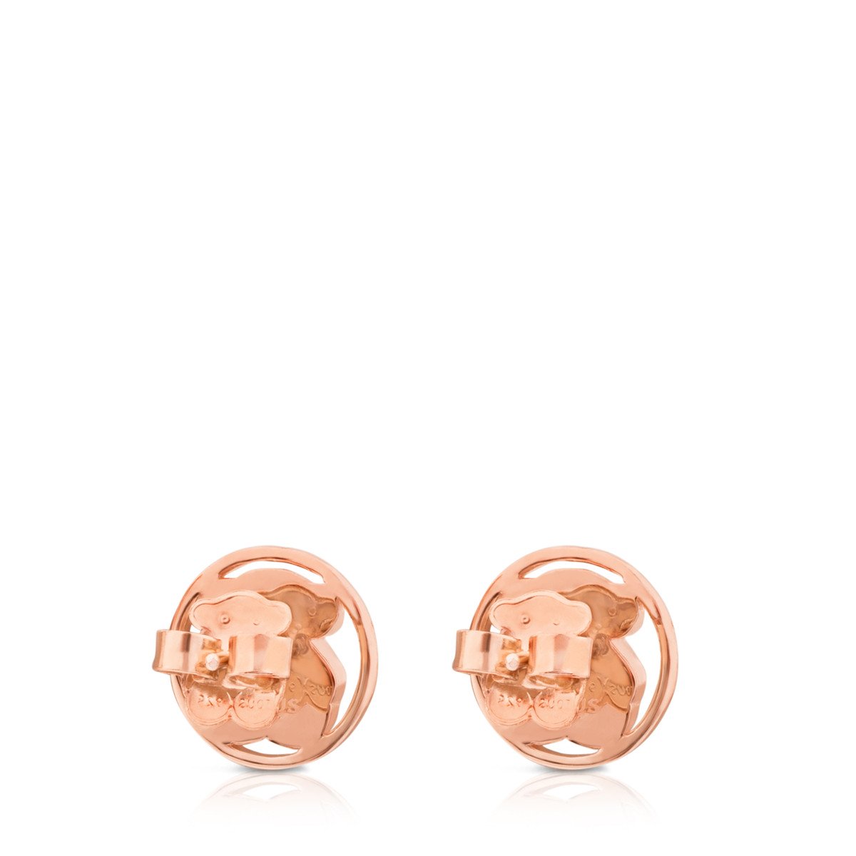 Tous Rose Vermeil Silver Camille Earrings 712163570