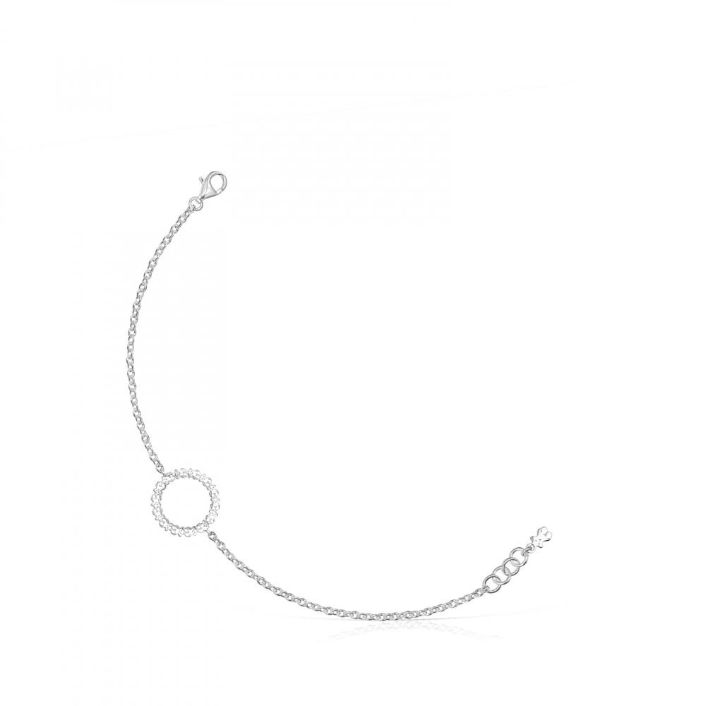 Tous Silver Straight disc Bracelet 912721510