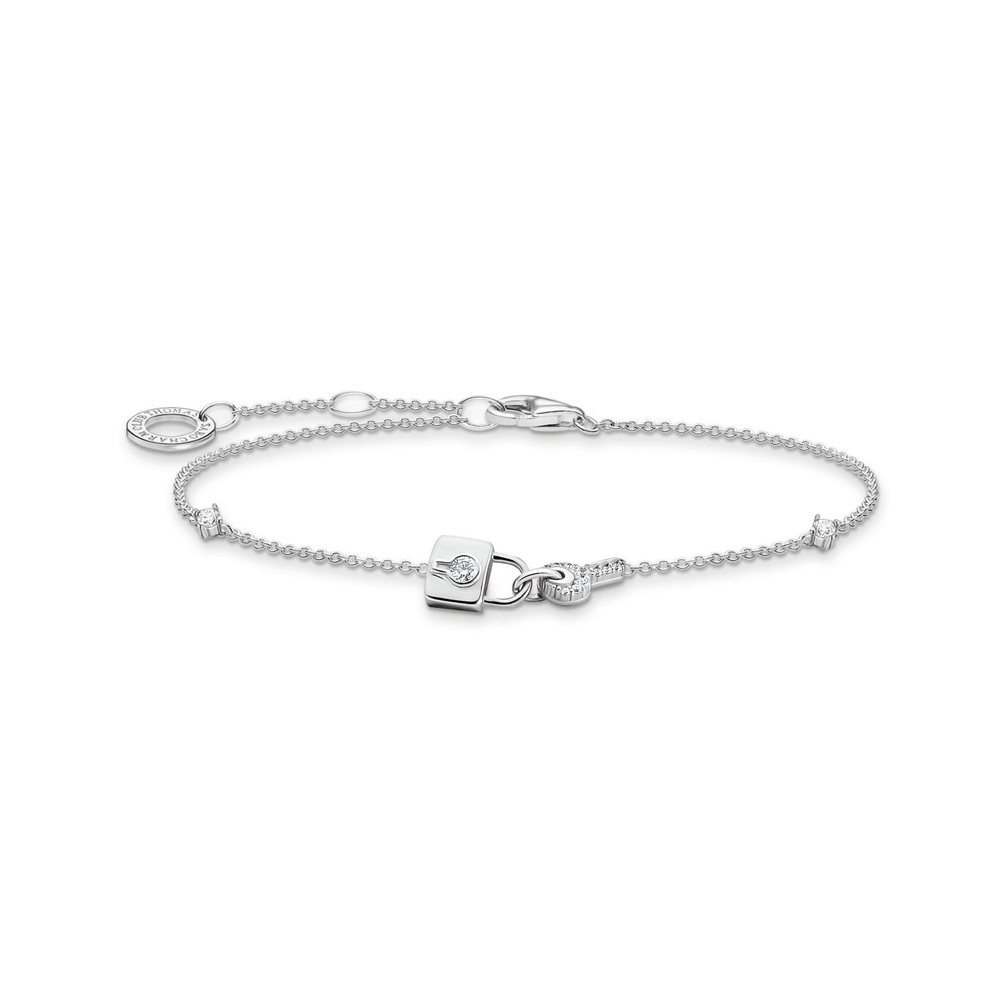 Thomas Sabo Bracelet Lock Silver A2040-051-14-L19V