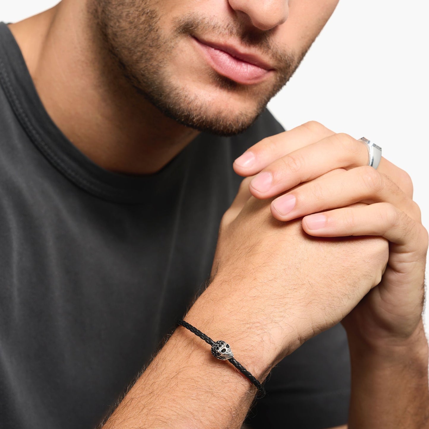 Thomas Sabo Bracelet Skull Silver A2055-805-11