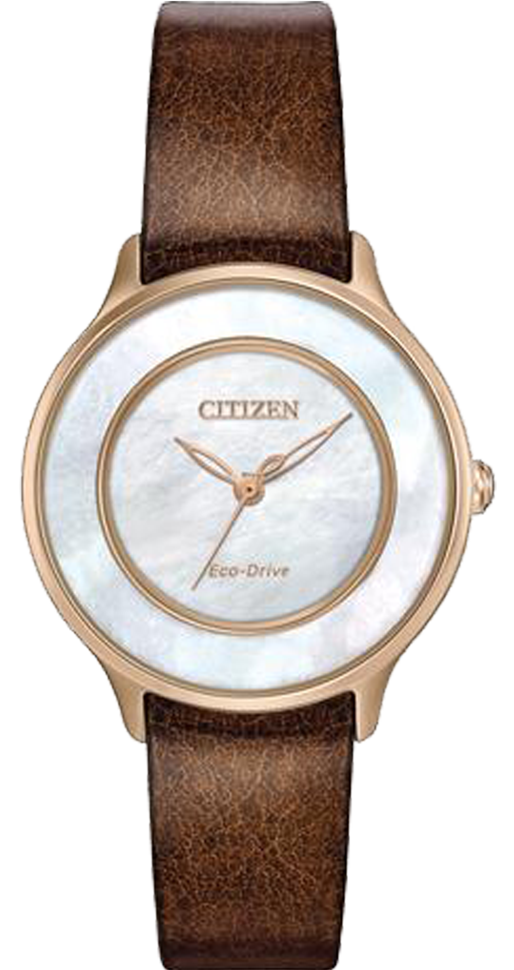 Citizen Women Leather EM0383-08D