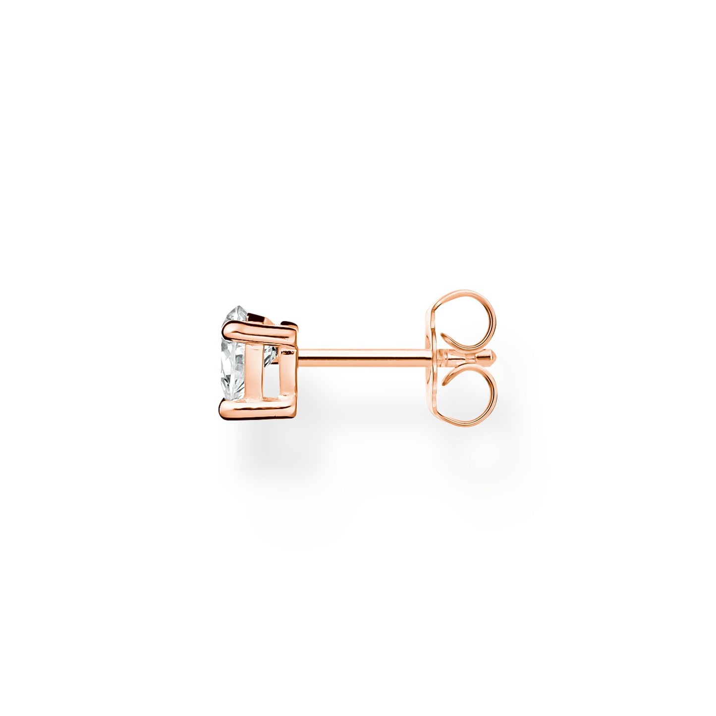 Thomas Sabo Single Ear Stud Heart Rose Gold H2234-416-14