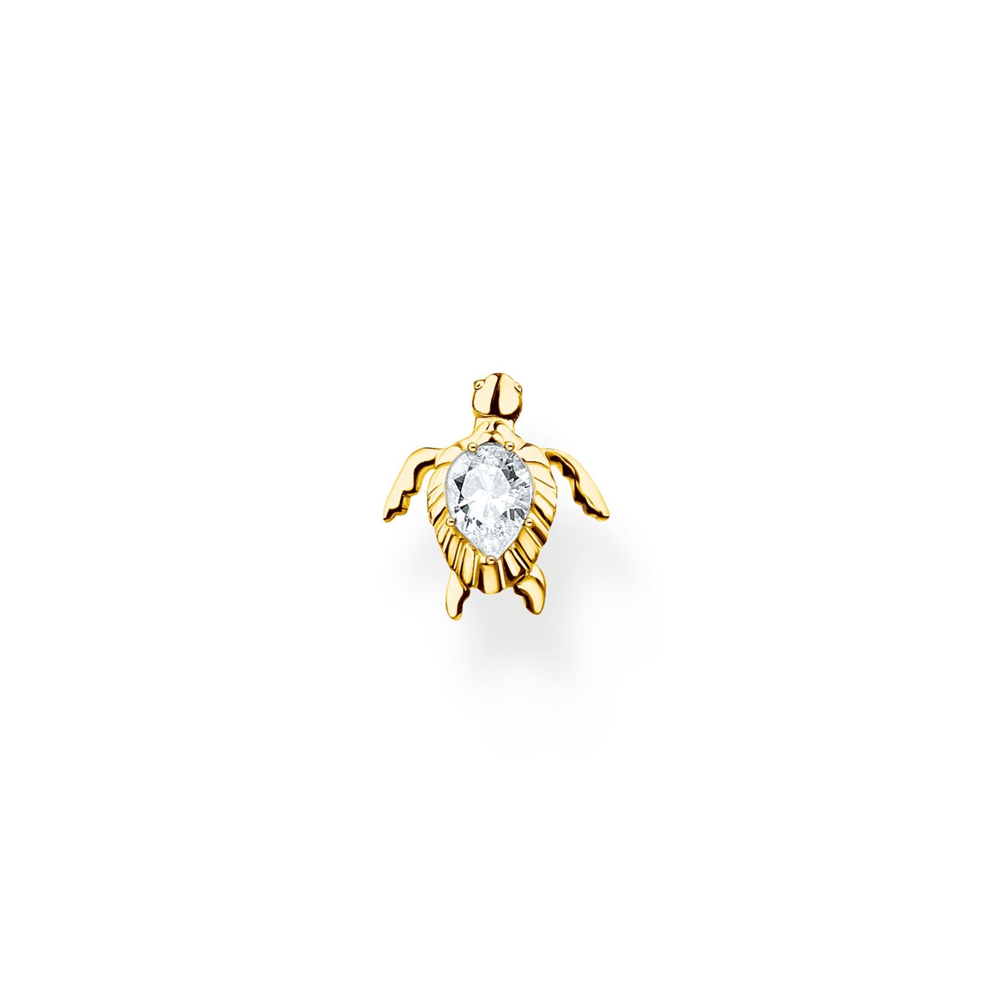 Thomas Sabo Single Ear Stud Turtle Gold H2235-414-14