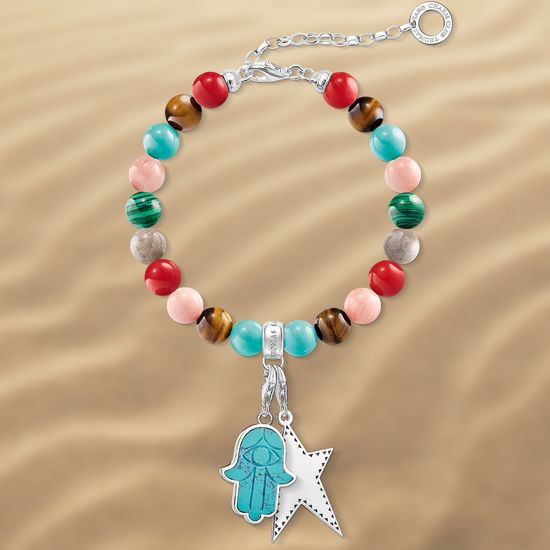 Thomas Sabo Charm Pendant "Hand of Fatima" 1558-404-17