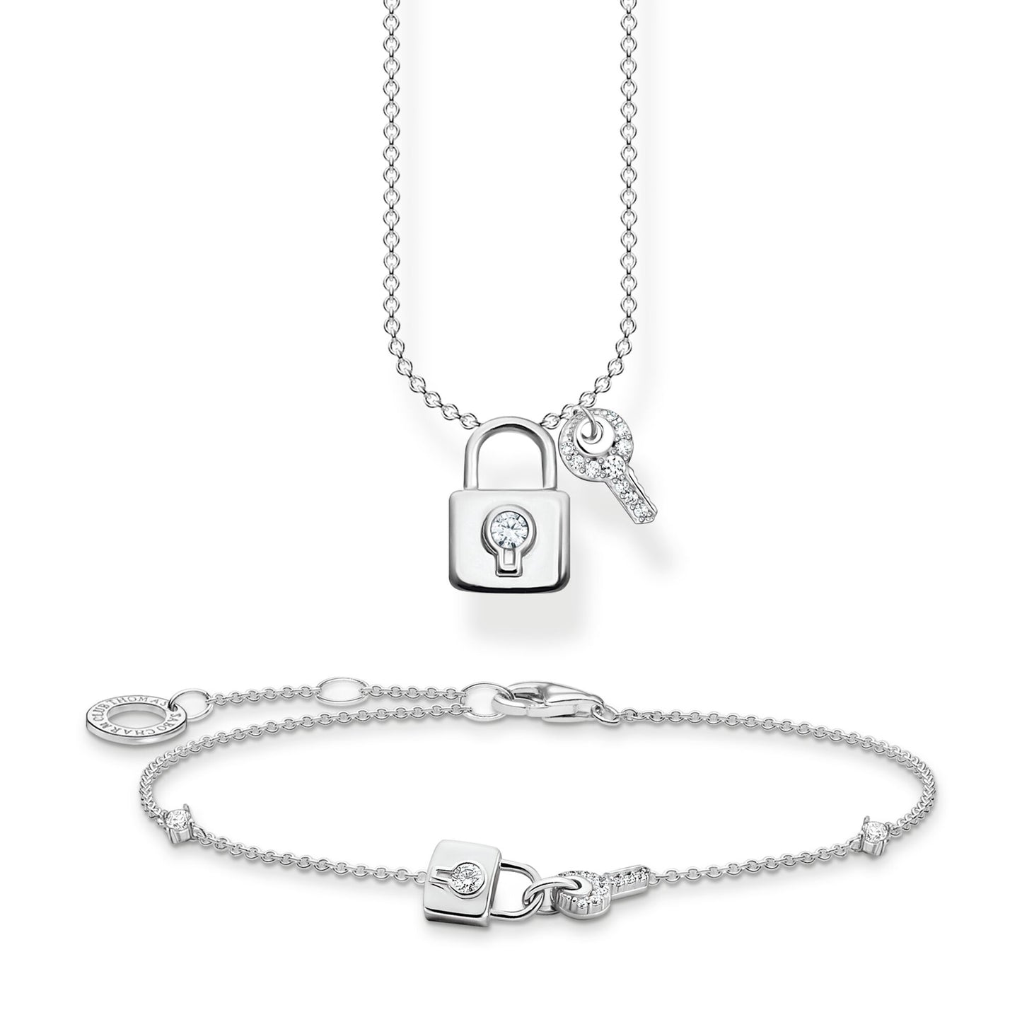 Thomas Sabo Bracelet Lock Silver A2040-051-14-L19V