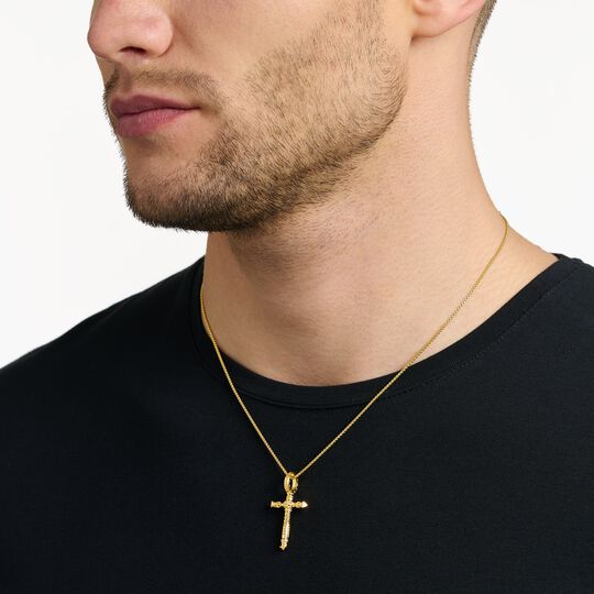 Thomas Sabo Pendant Cross Gold PE912-413-39