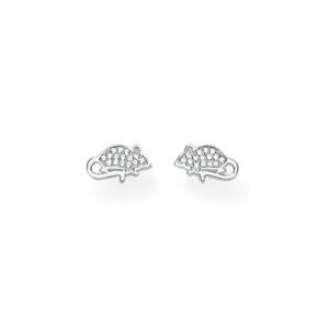 THOMAS SABO Silver Pavé Mouse Stud Earrings H1872-051-14