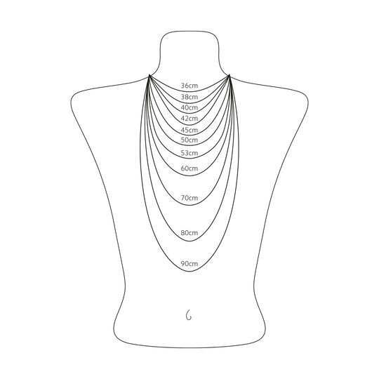 Thomas Sabo Charm Club Charming Silver Baguette Necklace KE2095-051-14-L45V