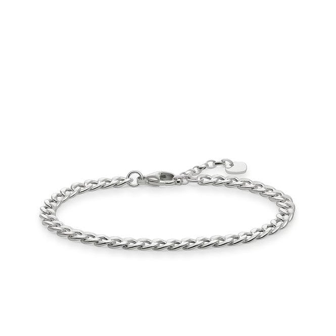 Thomas Sabo Women Silver Chain Bracelet LBA0105-001-12-L19.5v