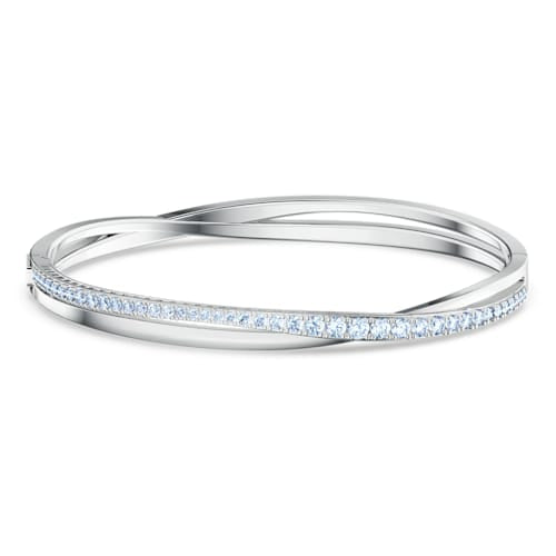 Swarovski Twist Rows Bracelet, White, Rhodium Plated 5572726/5584648/5565210/5582810/557272/55846525/