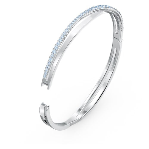 Swarovski Twist Rows Bracelet, White, Rhodium Plated 5572726/5584648/5565210/5582810/557272/55846525/