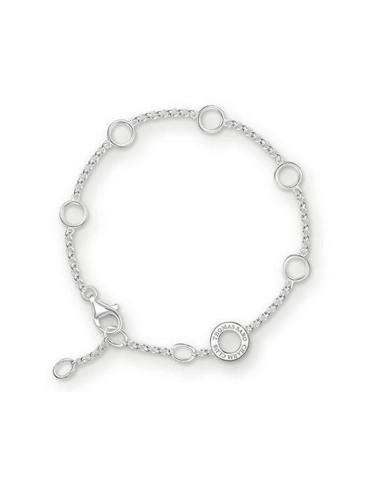 Thomas Sabo Silver Charm Bracelet X0202-001-12-L19.5