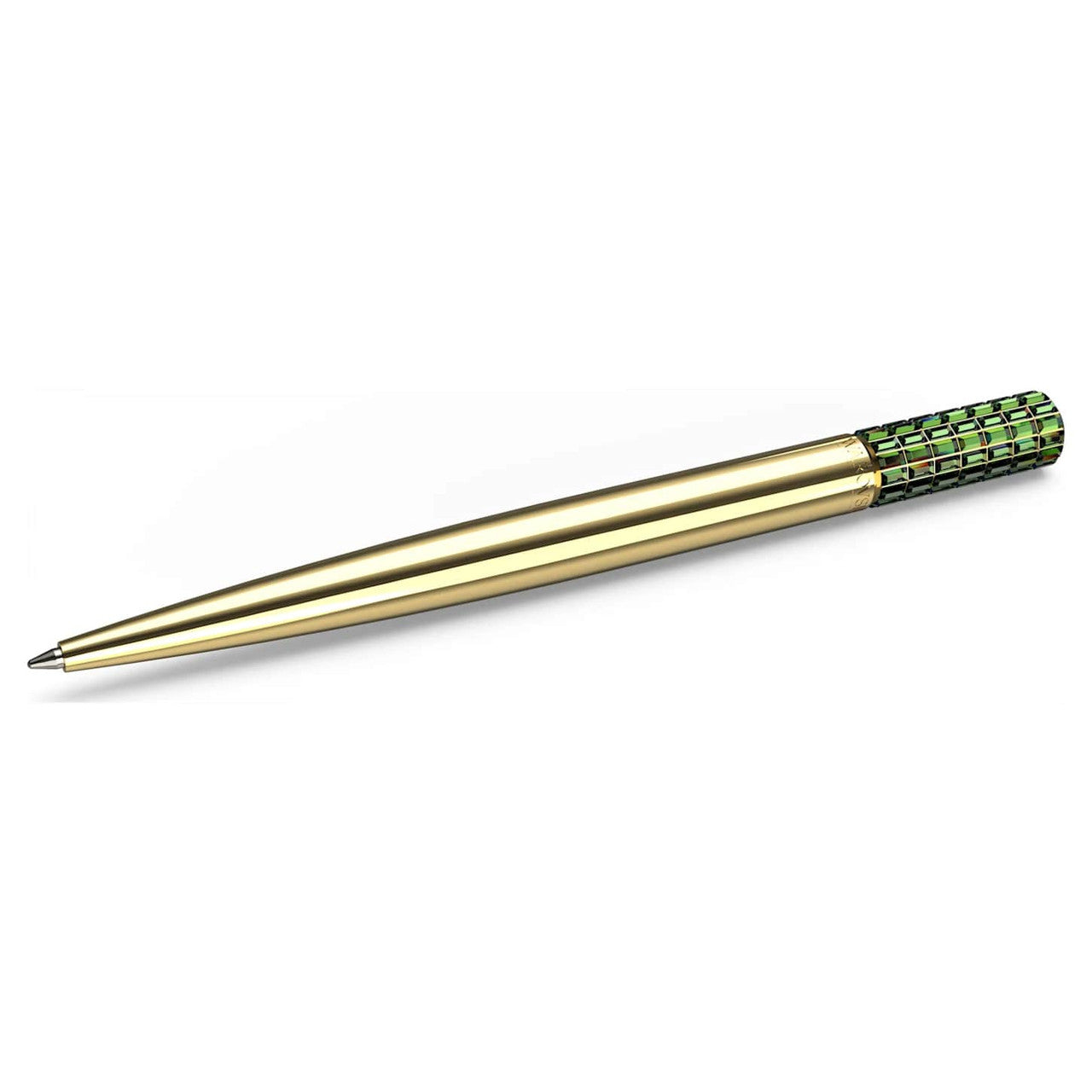 Swarovski Lucent ballpoint pen Green, Gold-tone plated 5618145